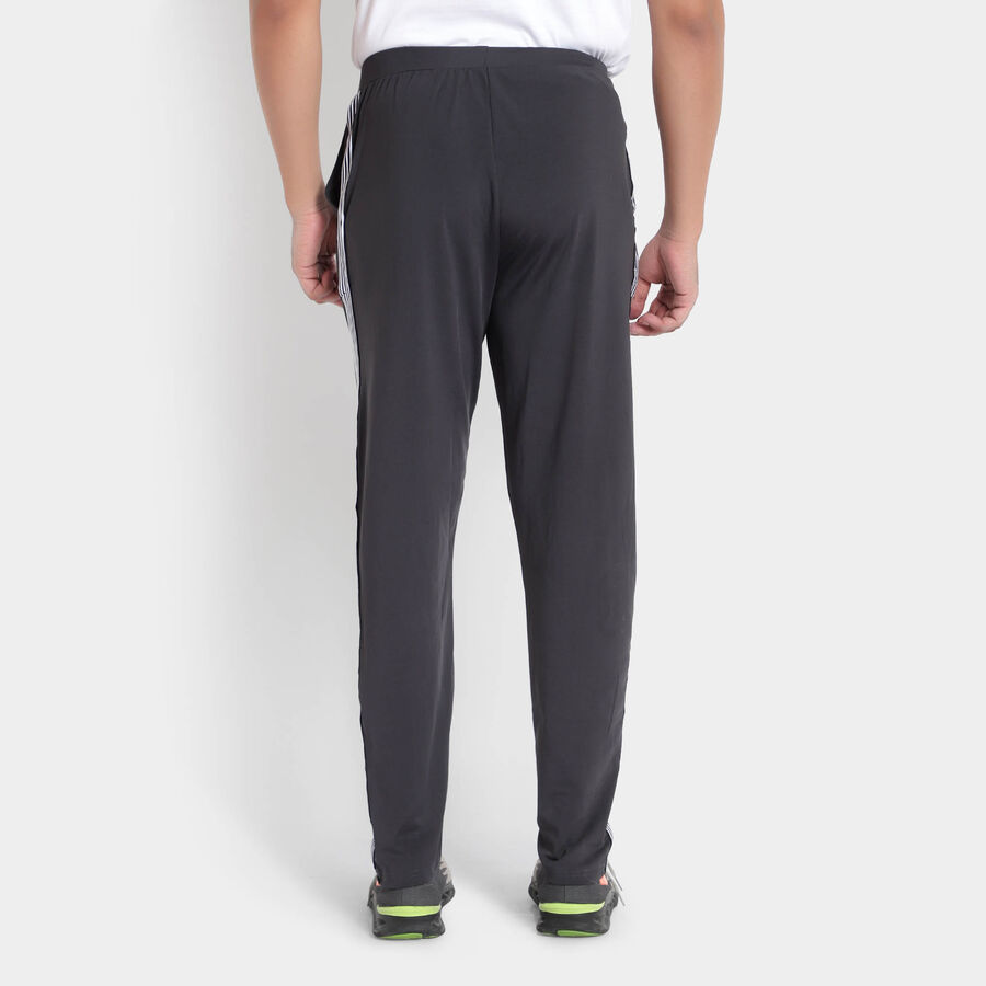 Cut & Sew Track Pants, Dark Grey, large image number null