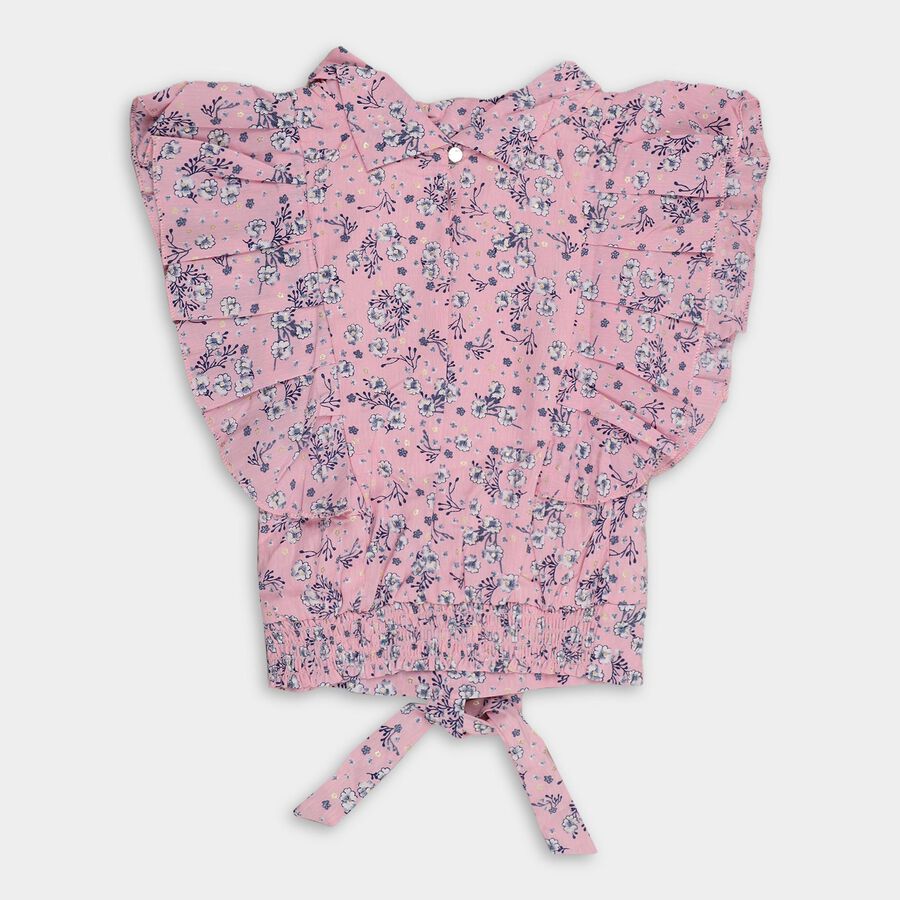 Girls' T-Shirt , Pink, large
