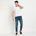 Men's Skinny Jeans, Dark Blue, small image number null