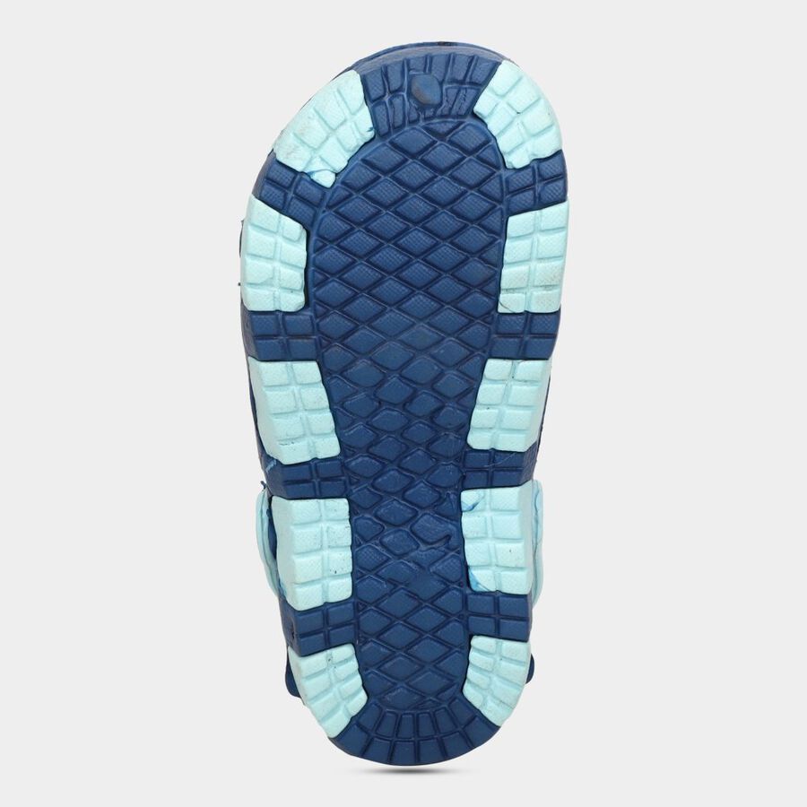 Boys Solid Clog, Blue, large image number null