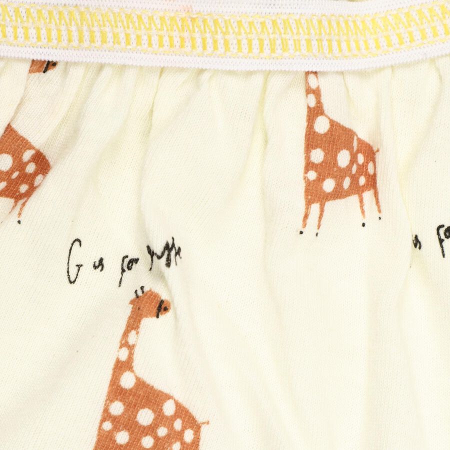Infants' 100% Cotton Bloomer , Yellow, large