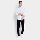 Cotton Printed Casual Shirt, White, small image number null