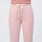 Women's Lilac Slim Fit Side Pocket Track Pants, Lilac, small