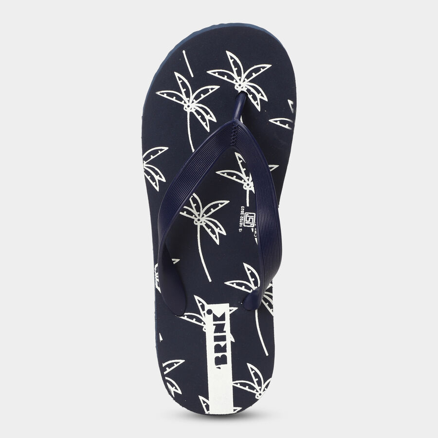 Men's Slippers, Navy Blue, large image number null