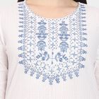 Ladies' 100% Cotton Kurta, ऑफ व्हाइट, small image number null
