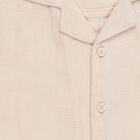 Boys' 100% Cotton Casual Shirt, Off White, small image number null
