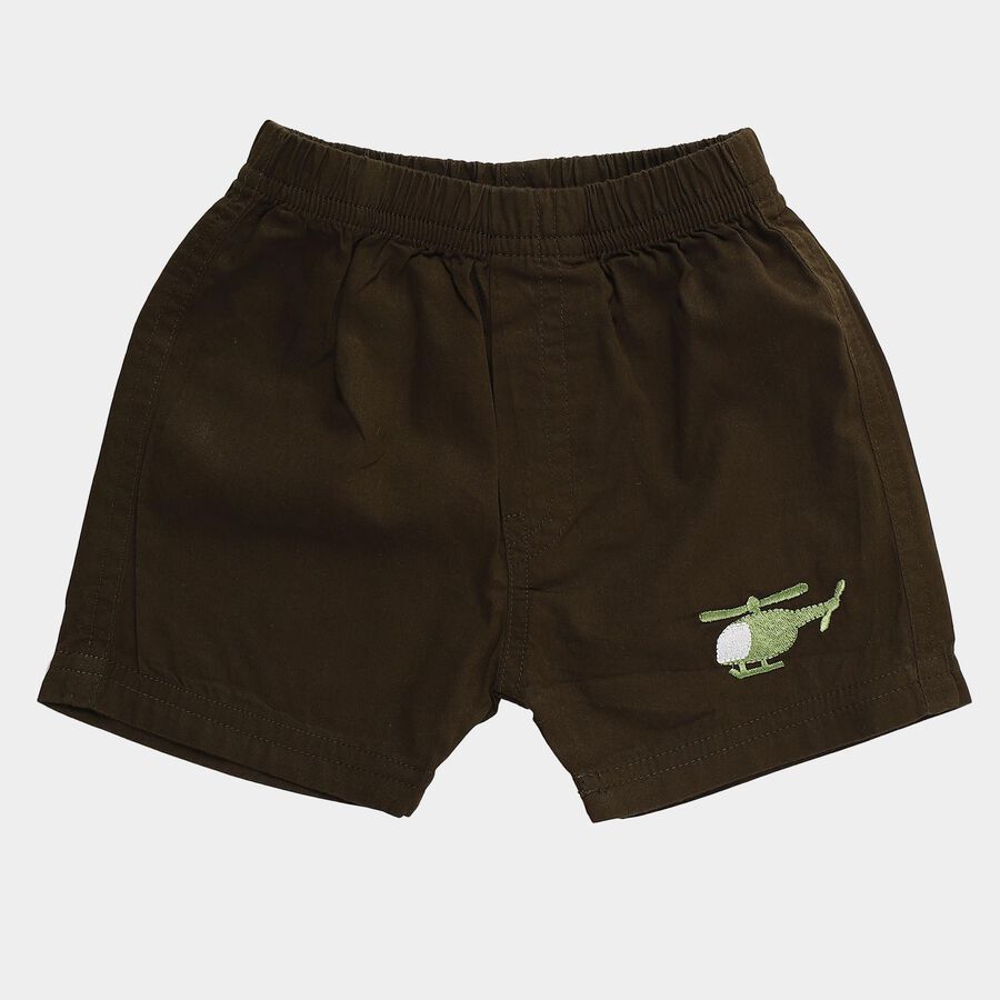 Infants' Half Pant, Olive, large