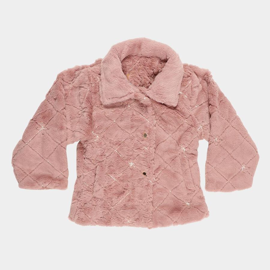 Girls' Jacket, Light Pink, large image number null
