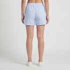 Women's Blue Cotton Regular Fit Shorts, Light Blue, small