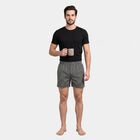 Men's Light Green Relaxed Fit Checked Boxers, Light Green, small