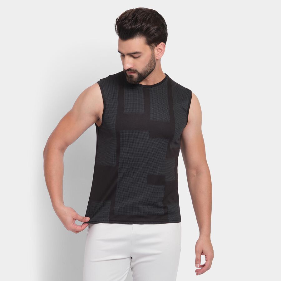 Men's T-Shirt, काला, large