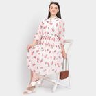 Ladies' Dress, सफ़ेद, small
