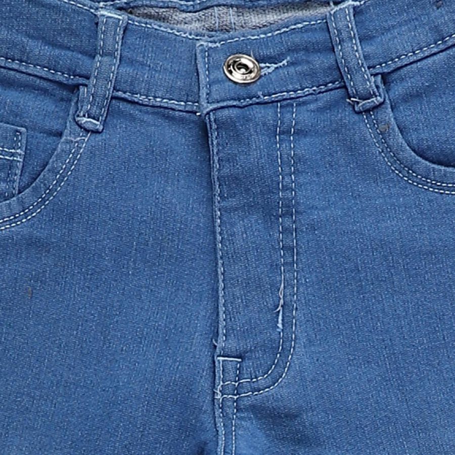 Boys' Jeans, मध्यम नीला, large image number null