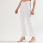 Ladies' Denim Jeans, White, small