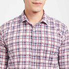 Checks Casual Shirt, White, small image number null