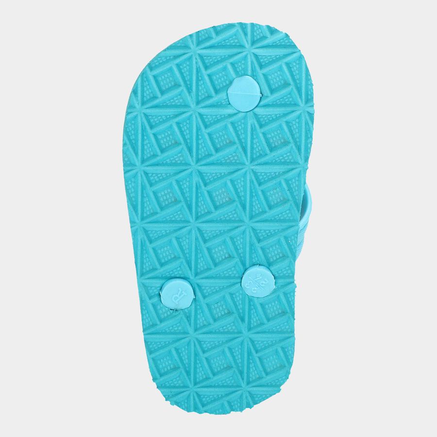 Infants' Slipper, Aqua, large image number null
