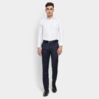 Men's Slim Fit Formal Trousers, नेवी ब्लू, small image number null