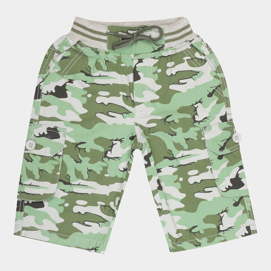 Boys Cotton Jamaican, Olive, large image number null