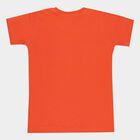 Boys Cotton T-Shirt, Rust, small image number null