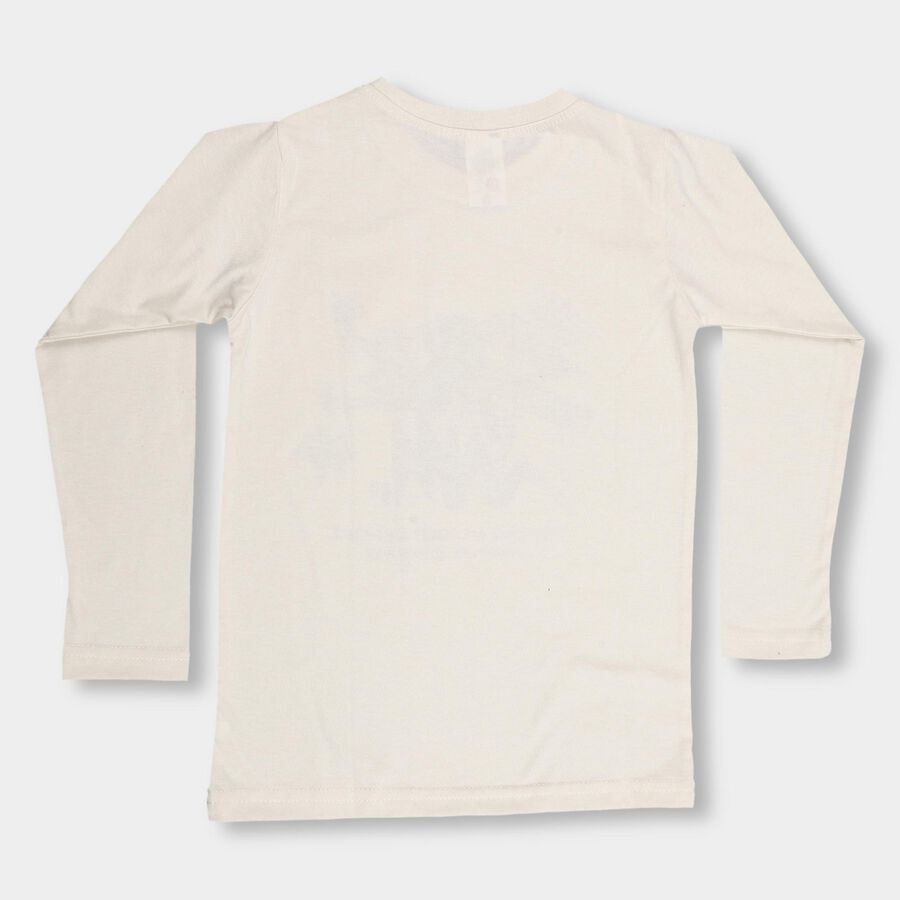 Boys' T-Shirt , Off White, large image number null