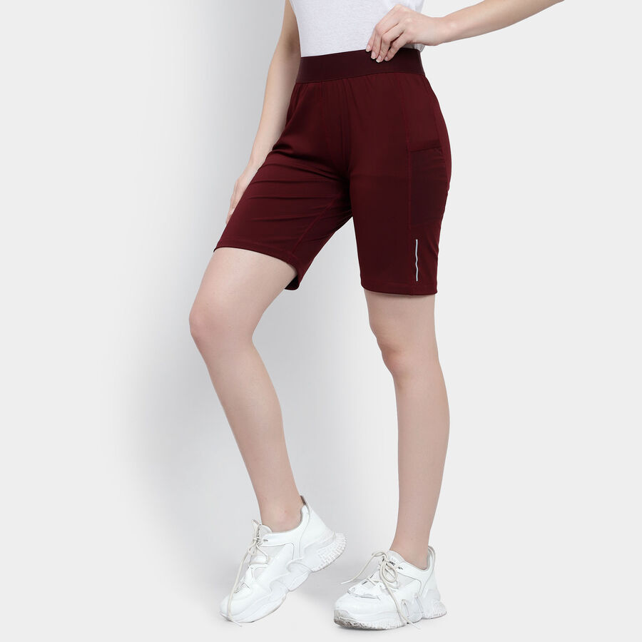 Solid Shorts, Wine, large image number null