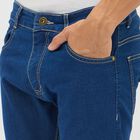 Men's Deep Indigo Slim Fit Jeans, Mid Blue, small