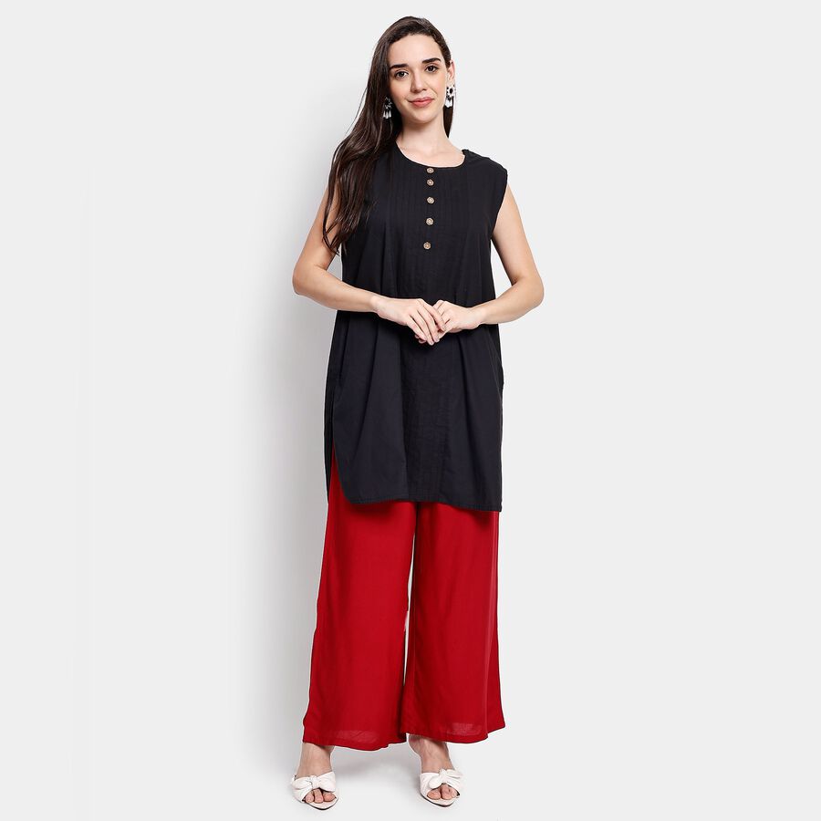 Ladies' Palazzos , Maroon, large image number null