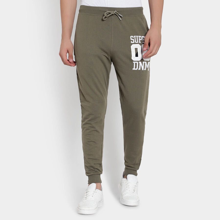 Cut & Sew Track Pants, Olive, large image number null