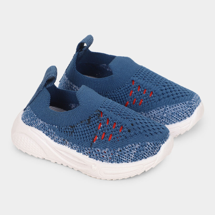Boys' Shoes, Blue, large image number null