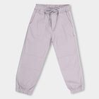 Boys' Light Lavender Regular Fit Jogger Trousers, हल्का ग्रे, small image number null