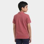Boys Pink Polo Neck Polo Boys T-Shirt, गुलाबी, small