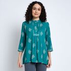 Ladies' Kurta , टील ब्लू, small image number null