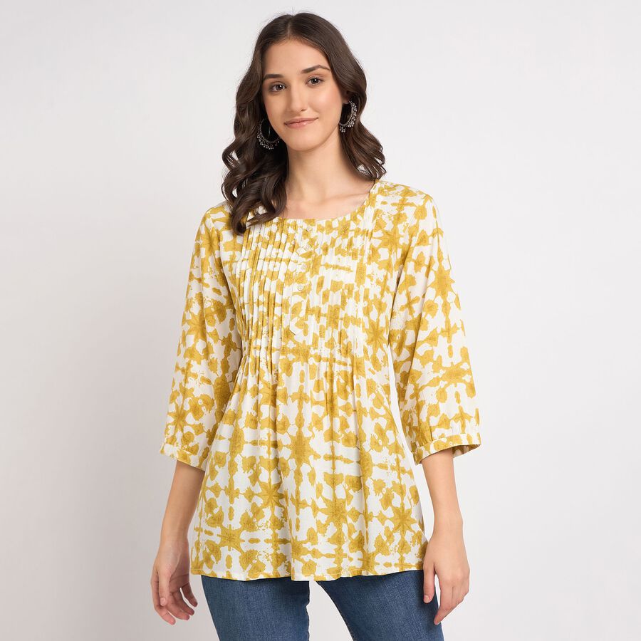 Ladies' Kurta, Mustard, large image number null
