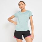 Ladies' Round Neck T-Shirt , हल्का हरा, small image number null