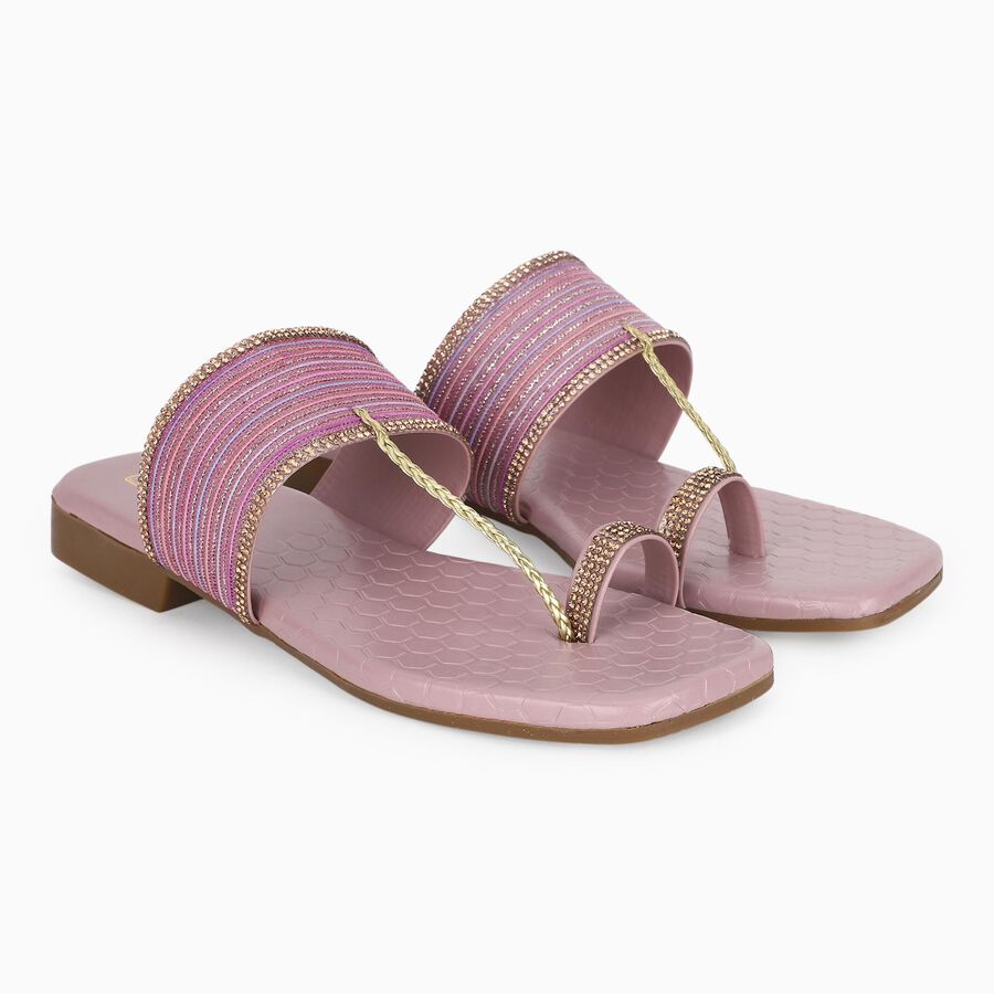 Ladies' Sandal, बैंगनी, large