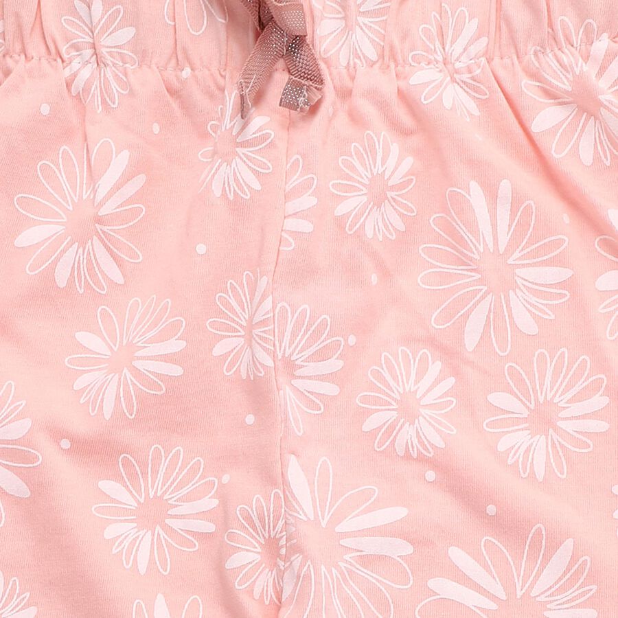 Girls' Pyjama, हल्का गुलाबी, large