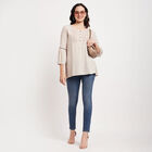 Embroidered Kurti, गहरा पीला, small image number null