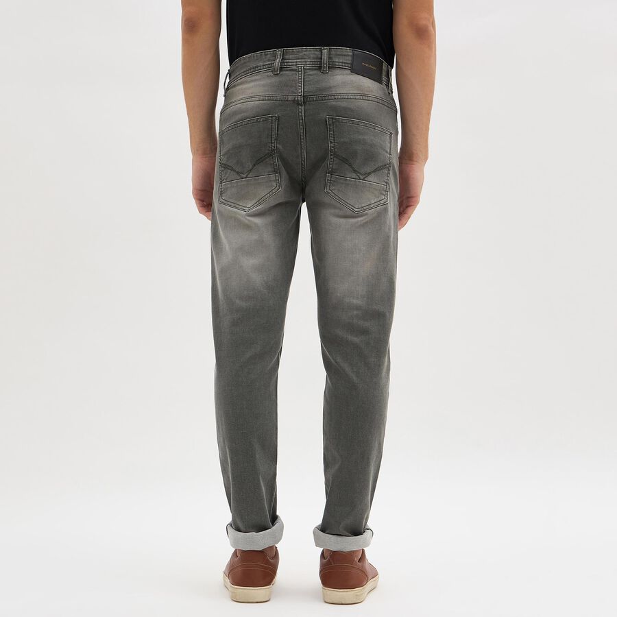 Men's Slim Fit Jeans, ओलिव, large image number null