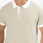 Men's Collared Half Sleeves T-Shirt , गहरा पीला, small image number null