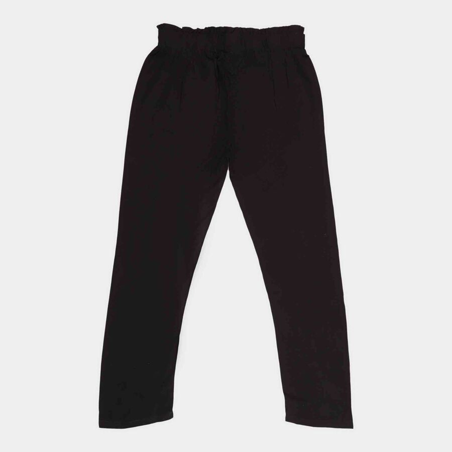 Solid Trousers, Black, large image number null