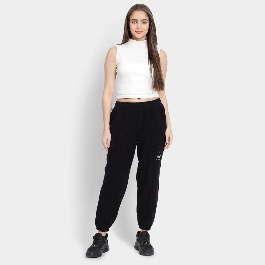 Ladies' Track Pants, Black, large image number null