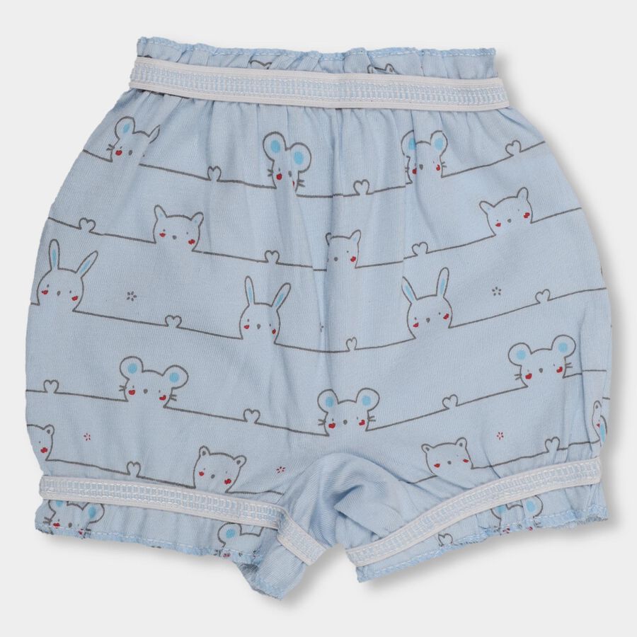 Infants' 100% Cotton Bloomer , Light Blue, large