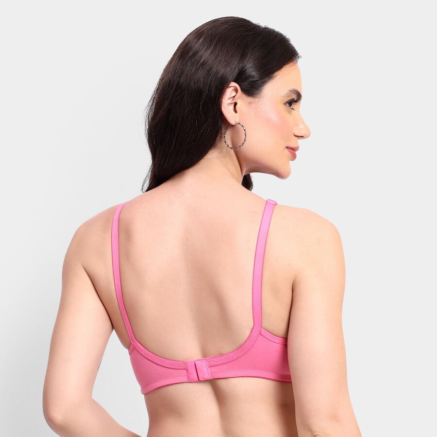 Ladies' Bra, गुलाबी, large image number null