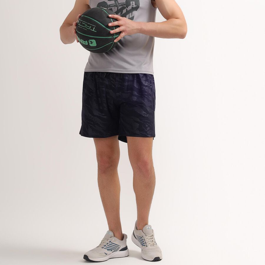 Men's Bermudas, Navy Blue, large image number null