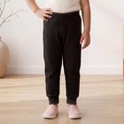 Girls Dark Grey Long Johns Thermal, Dark Grey, small
