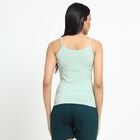 Ladies' Mint Green Cotton Scoop Neck Basic Slip, Light Green, small