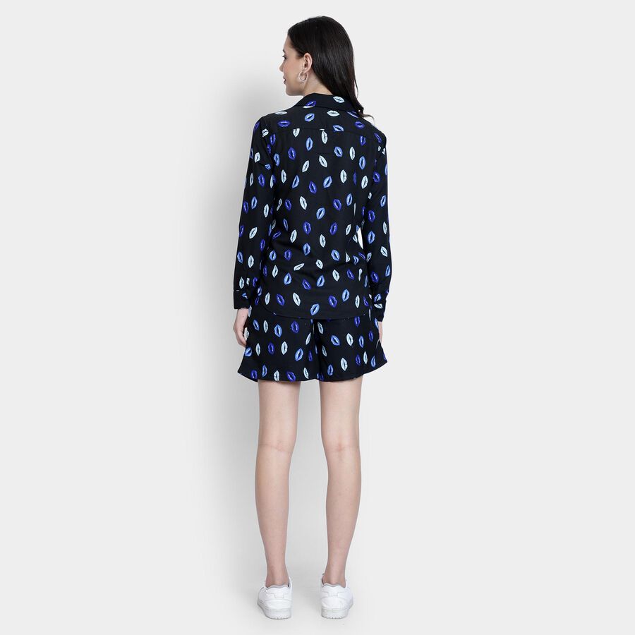 Ladies' Co-ord set , नेवी ब्लू, large image number null