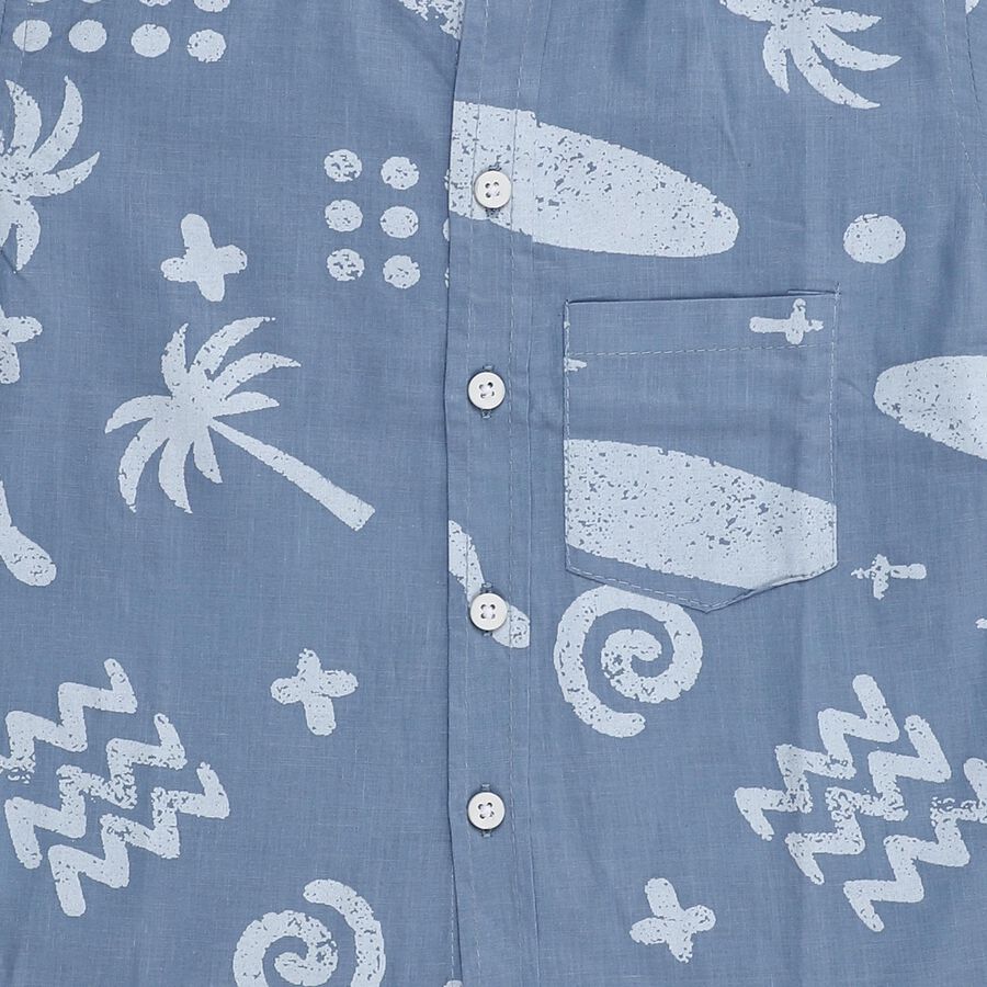 Boys' Casual Shirt, हल्का नीला, large image number null