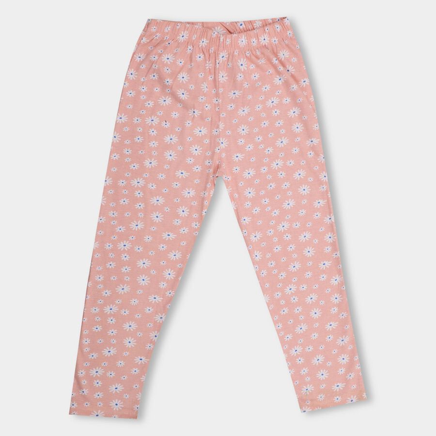 Girls' Pyjama, पीच, large image number null