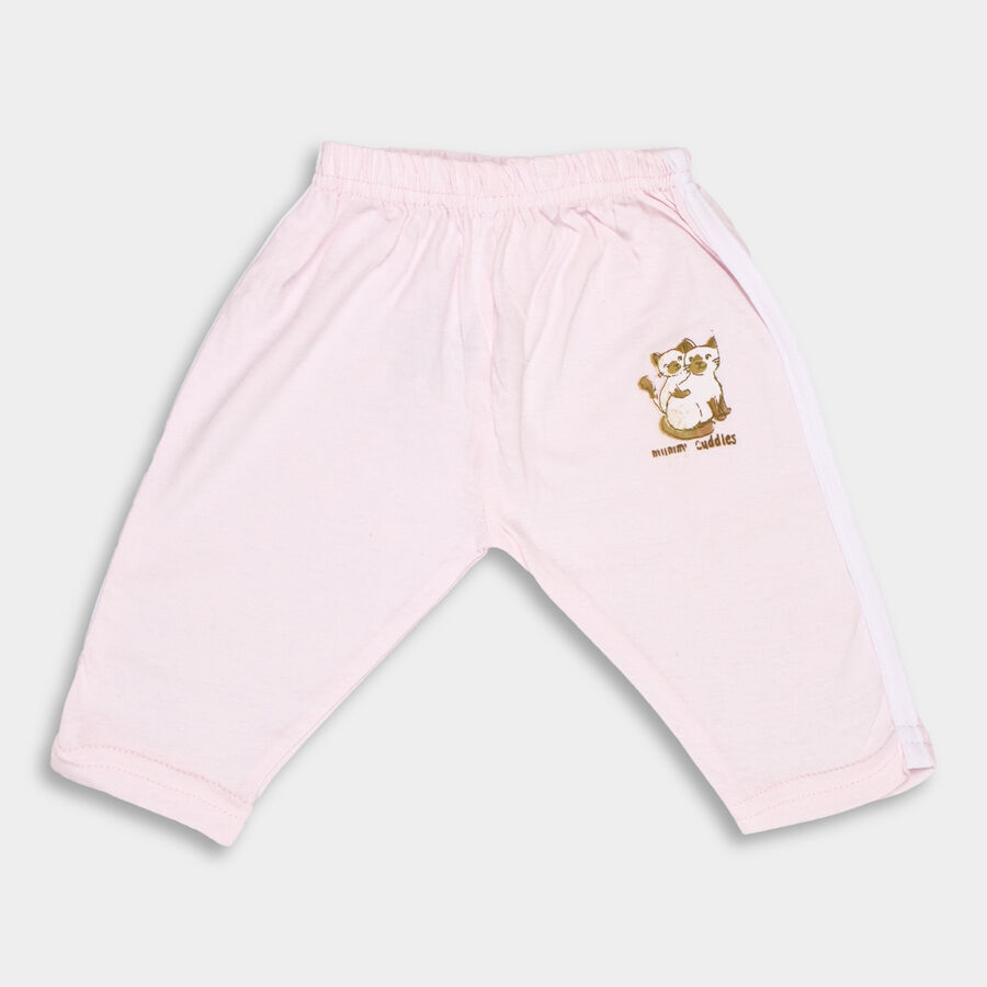 Kids' Cotton Pyjama, हल्का गुलाबी, large image number null